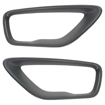 Rareelectrical - New Front Left And Front Right Fog Light Trim Compatible With Jeep Grand Cherokee 80Th Anniversary - Image 3