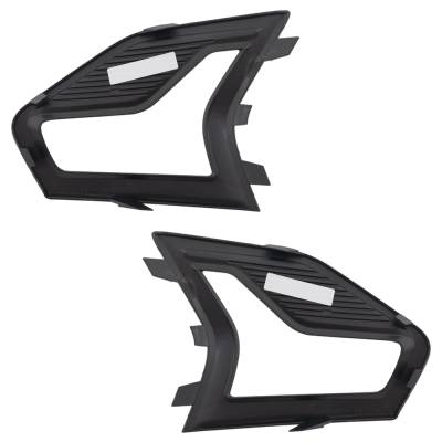 Rareelectrical - New Front Left And Front Right Fog Light Trim Compatible With Ford Fusion Se 4 Cyl 2.5L Fusion Se - Image 4