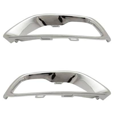 Rareelectrical - New Front Left And Front Right Fog Light Trim Compatible With Jeep Grand Cherokee Limited Grand - Image 4