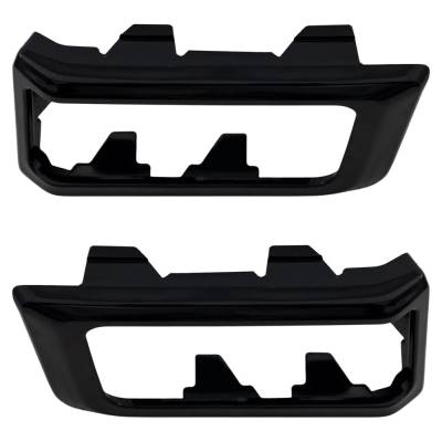 Rareelectrical - New Front Left And Front Right Fog Light Trim Compatible With Gmc Sierra 1500 At4x 6 Cyl 3.0L Sierra - Image 5