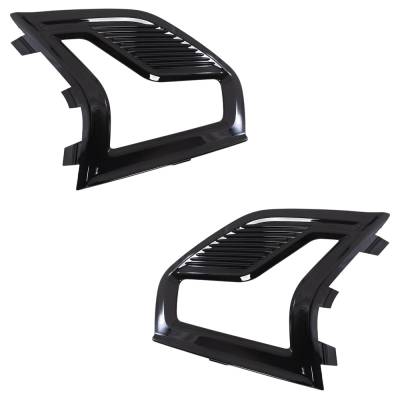 Rareelectrical - New Front Left And Front Right Fog Light Trim Compatible With Ford Fusion Se 4 Cyl 2.0L Fusion Sel 4 - Image 2