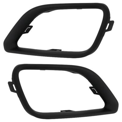 New Front Left And Front Right Fog Light Trim Compatible With Jeep Cherokee Limited 4 Cyl 2.4L