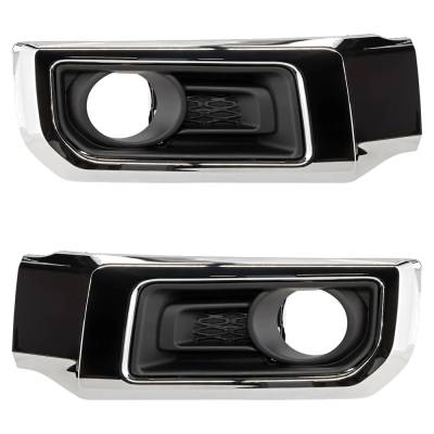 New Front Left And Front Right Fog Light Trim Compatible With Toyota 4Runner Trd Off-Road Premium 6