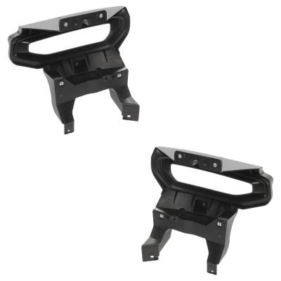 Rareelectrical - New Front Left And Front Right Fog Light Trim Compatible With Gmc Sierra 1500 Base 6 Cyl 4.3L Sierra - Image 5