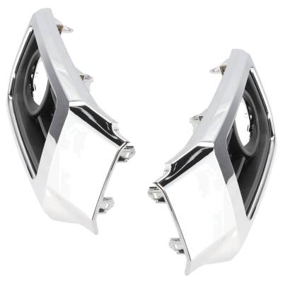 Rareelectrical - New Front Left And Front Right Fog Light Trim Compatible With Toyota 4Runner Sr5 Premium 6 Cyl 4.0L - Image 3