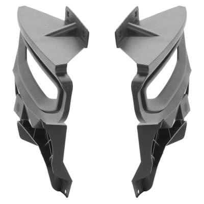 Rareelectrical - New Front Left And Front Right Fog Light Trim Compatible With Gmc Sierra 1500 Base 6 Cyl 4.3L Sierra - Image 3
