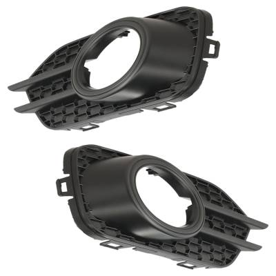 Rareelectrical - New Front Left And Front Right Fog Light Trim Compatible With Volkswagen Tiguan Wolfsburg Edition 4 - Image 2