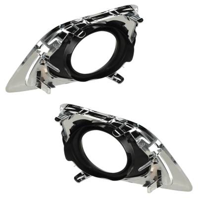 Rareelectrical - New Front Left And Front Right Fog Light Trim Compatible With Toyota Venza Base 4 Cyl 2.7L Venza Awd - Image 5