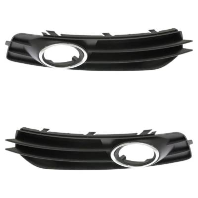 Rareelectrical - New Front Left And Front Right Fog Light Trim Compatible With Audi A3 Base 4 Cyl 2.0L A3 Tdi 4 Cyl - Image 4