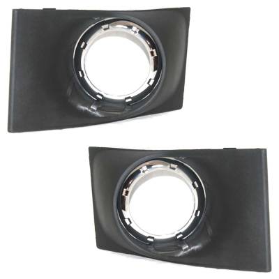 Rareelectrical - New Front Left And Front Right Fog Light Trim Compatible With Ford Focus Sel 4 Cyl 2.0L Focus Se 4 - Image 3