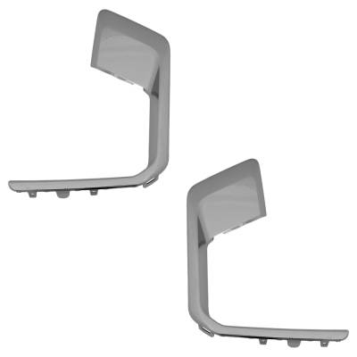 Rareelectrical - New Front Left And Front Right Fog Light Trim Compatible With Gmc Yukon Sle 8 Cyl 5.3L Yukon Xl Slt - Image 2