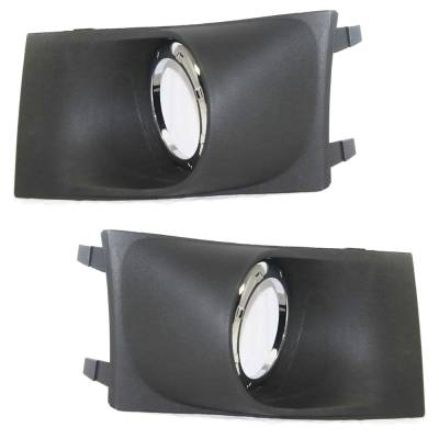 Rareelectrical - New Front Left And Front Right Fog Light Trim Compatible With Ford Focus Se 4 Cyl 2.0L Focus S 4 Cyl - Image 2