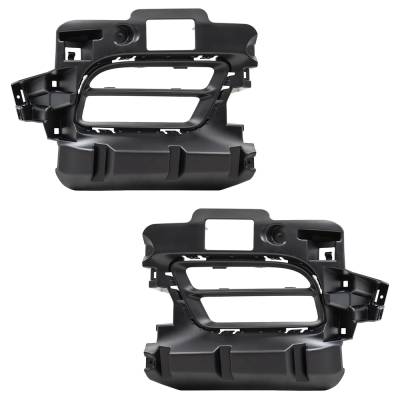 New Front Left And Front Right Fog Light Trim Compatible With Dodge Durango Gt Durango R/T 2018-2020