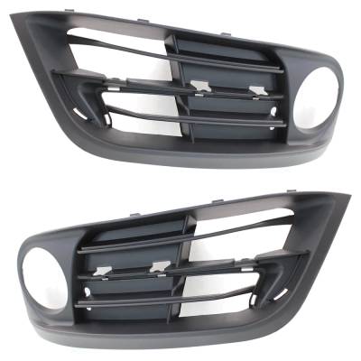 Rareelectrical - New Front Left And Front Right Fog Light Trim Compatible With Bmw 550I Base Activehybrid 5 Base - Image 2