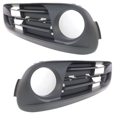 Rareelectrical - New Front Left And Front Right Fog Light Trim Compatible With Bmw 550I Base Activehybrid 5 Base - Image 3