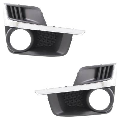Rareelectrical - New Front Left And Front Right Fog Light Trim Compatible With Subaru Impreza Base 4 Cyl 2.0L Impreza - Image 2