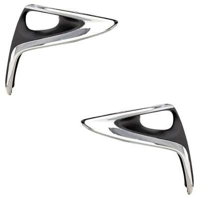 Rareelectrical - New Front Left And Front Right Fog Light Trim Compatible With Lexus Es300h Base 4 Cyl 2.5L Es350 - Image 2