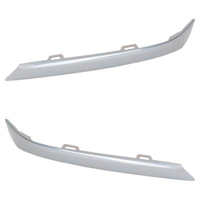 New Front Left And Front Right Fog Light Trim Compatible With Chevrolet Traverse Premier 6 Cyl 3.6L