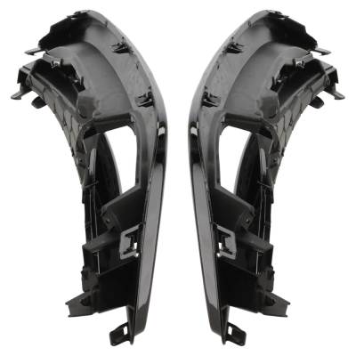Rareelectrical - New Front Left And Front Right Fog Light Trim Compatible With Honda Civic Dx 4 Cyl 1.8L Civic Ex-L 4 - Image 3