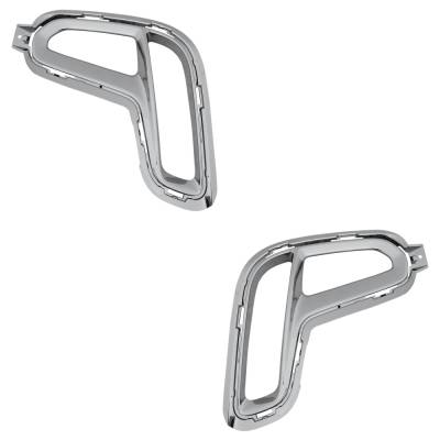 Rareelectrical - New Front Left And Front Right Fog Light Trim Compatible With Dodge Durango Srt 392 8 Cyl 6.4L - Image 2