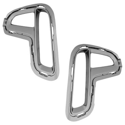 Rareelectrical - New Front Left And Front Right Fog Light Trim Compatible With Dodge Durango Srt 392 8 Cyl 6.4L - Image 3