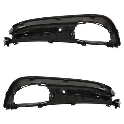 Rareelectrical - New Front Left And Front Right Fog Light Trim Compatible With Honda Civic Ex 4 Cyl 1.8L Civic Lx 4 - Image 5