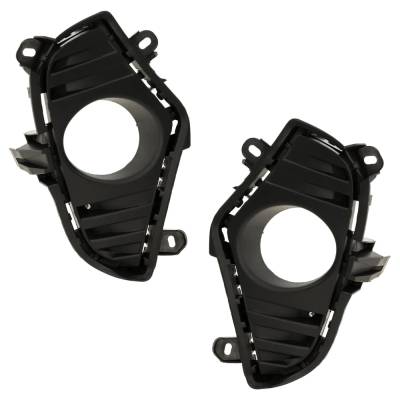 New Front Left And Front Right Fog Light Cover Compatible With Toyota Rav4 Xle Rav4 Hybrid Xle