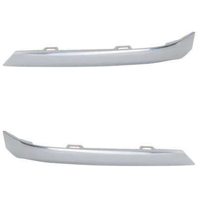 Rareelectrical - New Front Left And Front Right Fog Light Trim Compatible With Chevrolet Traverse True North 6 Cyl - Image 2