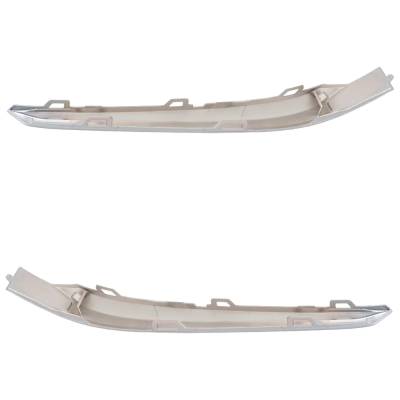 Rareelectrical - New Front Left And Front Right Fog Light Trim Compatible With Chevrolet Traverse True North 6 Cyl - Image 6