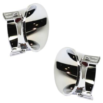 Rareelectrical - New Front Left And Front Right Fog Light Trim Compatible With Infiniti Ex37 Base Ex35 Base 2008-2015 - Image 2