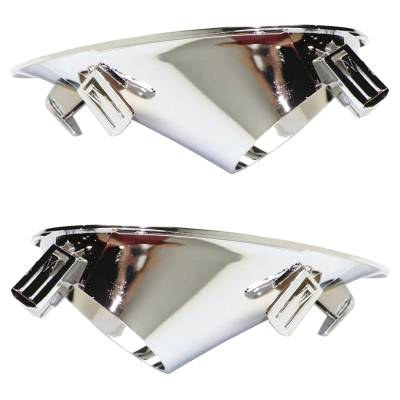 Rareelectrical - New Front Left And Front Right Fog Light Trim Compatible With Infiniti Ex37 Base Ex35 Base 2008-2015 - Image 4
