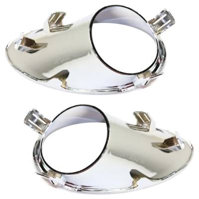 Rareelectrical - New Front Left And Front Right Fog Light Trim Compatible With Infiniti Ex37 Base Qx50 Journey - Image 5