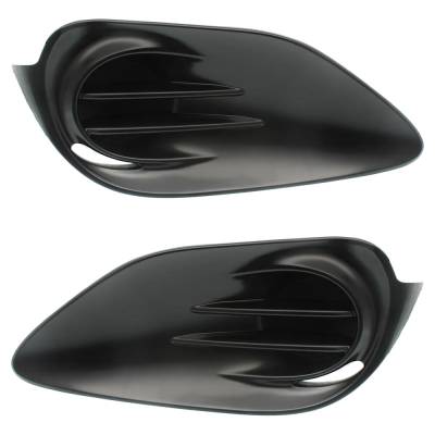 New Front Left And Front Right Fog Light Cover Compatible With Toyota Prius C Technology Prius C
