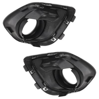 Rareelectrical - New Front Left And Front Right Fog Light Trim Compatible With Mitsubishi Outlander Sport Le Rvr Se - Image 5