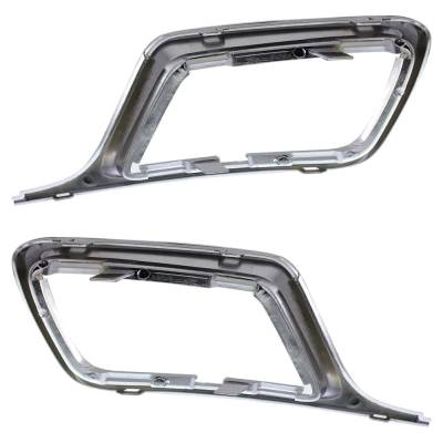 Rareelectrical - New Front Left And Front Right Fog Light Trim Compatible With Lincoln Mkz Base 6 Cyl 3.5L Mkz Hybrid - Image 5