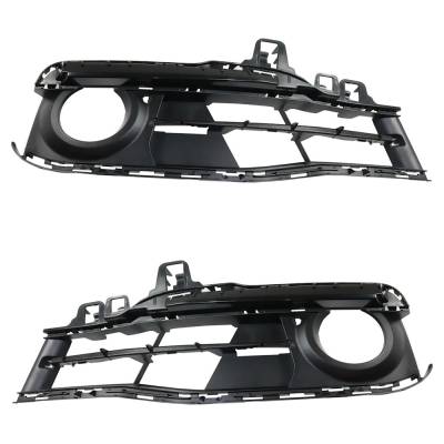 New Front Left And Front Right Fog Light Trim Compatible With Bmw 330E Base 320I Xdrive Base