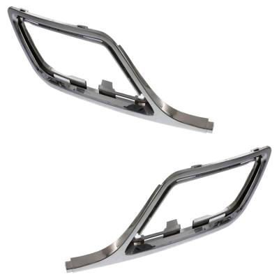 New Front Left And Front Right Fog Light Trim Compatible With Lincoln Mkz Hybrid 4 Cyl 2.5L Mkz Base