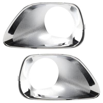New Front Left And Front Right Fog Light Trim Compatible With Jeep Grand Cherokee Limited Grand