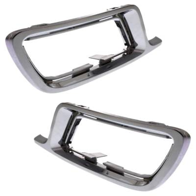 Rareelectrical - New Front Left And Front Right Fog Light Trim Compatible With Lincoln Mkz Base 6 Cyl 3.5L Mkz Hybrid - Image 2