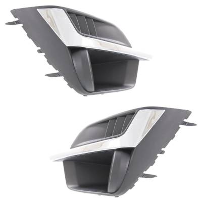 Rareelectrical - New Front Left And Front Right Fog Light Trim Compatible With Subaru Impreza Base 4 Cyl 2.0L Impreza - Image 3