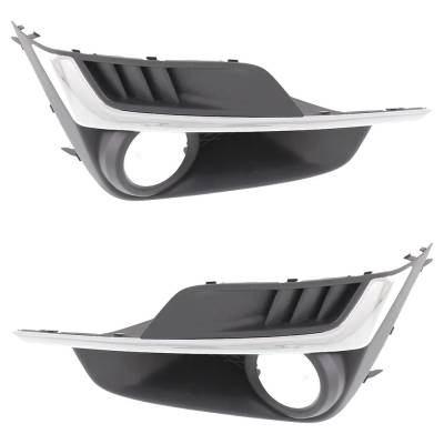 Rareelectrical - New Front Left And Front Right Fog Light Trim Compatible With Subaru Impreza Base 4 Cyl 2.0L Impreza - Image 4