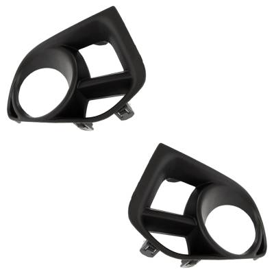 Rareelectrical - New Front Left And Front Right Fog Light Trim Compatible With Nissan Murano Crosscabriolet Murano Sl - Image 2