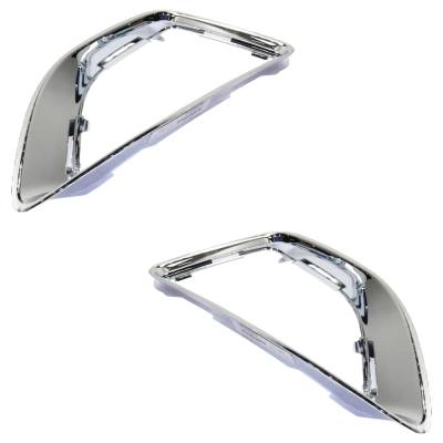 Rareelectrical - New Front Left And Front Right Fog Light Trim Compatible With Ford Fusion Hybrid Fusion Sel - Image 3