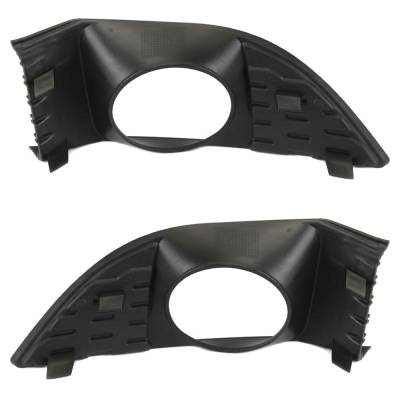 Rareelectrical - New Front Left And Front Right Fog Light Trim Compatible With Dodge Charger Sxt Plus Charger Se - Image 5