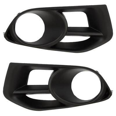 New Front Left And Front Right Fog Light Trim Compatible With Nissan Murano Sv Murano Sl 2011-2014