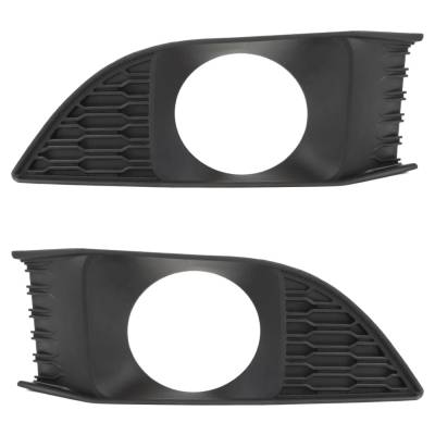 New Front Left And Front Right Fog Light Trim Compatible With Dodge Charger Sxt Charger R/T