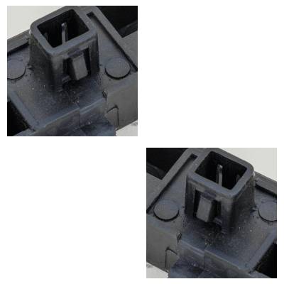 Rareelectrical - New Rear Left And Rear Right Bumper Bracket Compatible With Honda Civic Ex-L 4 Cyl 1.8L Civic Si 4 - Image 7
