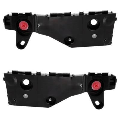Rareelectrical - New Front Left And Front Right Bumper Bracket Compatible With Toyota Sequoia Trd Pro 6 Cyl 3.4L - Image 2