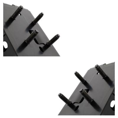 Rareelectrical - New Front Left And Front Right Bumper Bracket Compatible With Nissan Versa Sr 4 Cyl 1.6L Versa Sv 4 - Image 7
