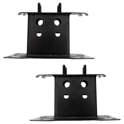 Rareelectrical - New Front Left And Front Right Bumper Bracket Compatible With Nissan Versa S 4 Cyl 1.6L Versa Sr 4 - Image 6